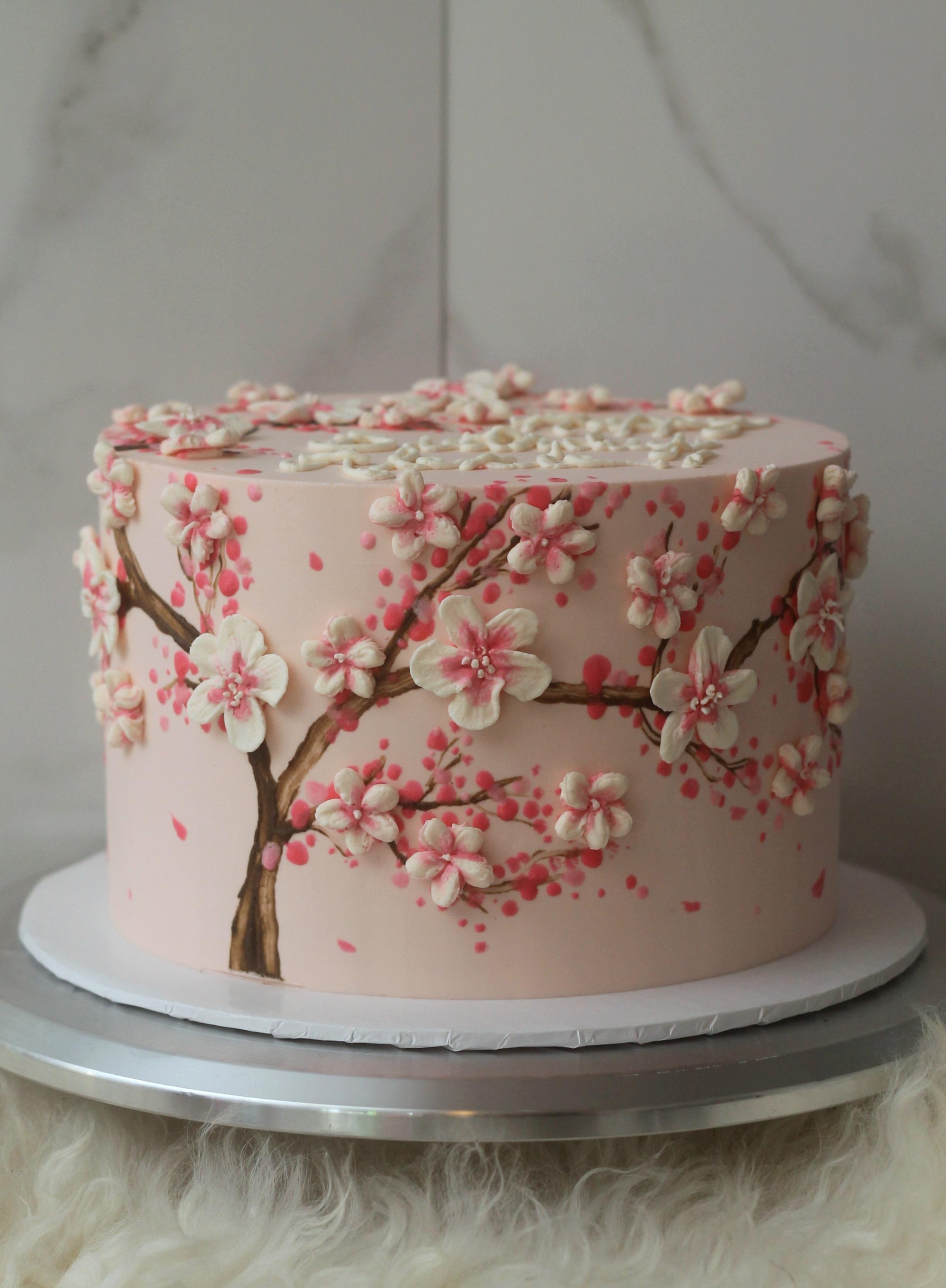 Cherry Blossom Cake - تصویر 3