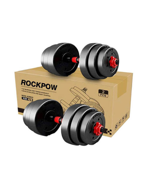 دمبل گرد قابل تنظیم راکپو (Rockpow) - تصویر 1