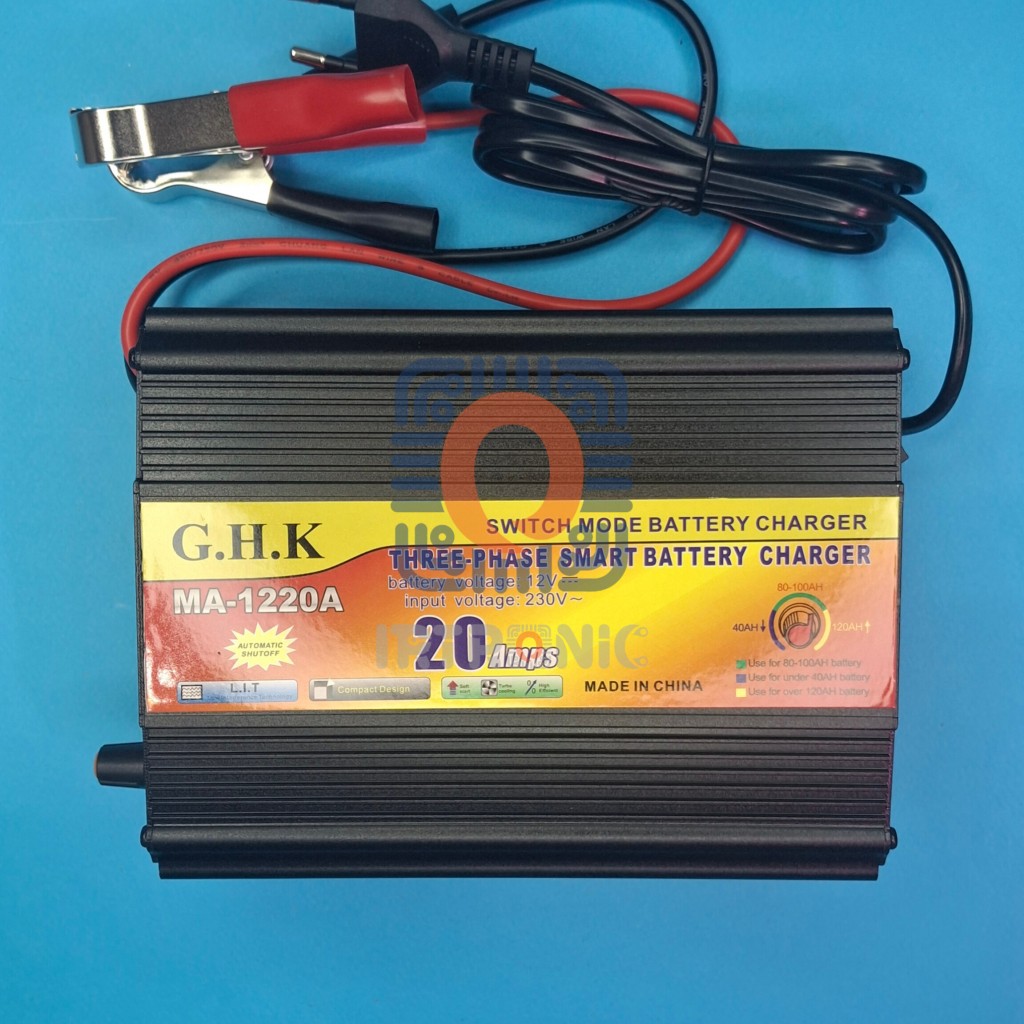 شارژر باتری 12V 20A - تصویر 1