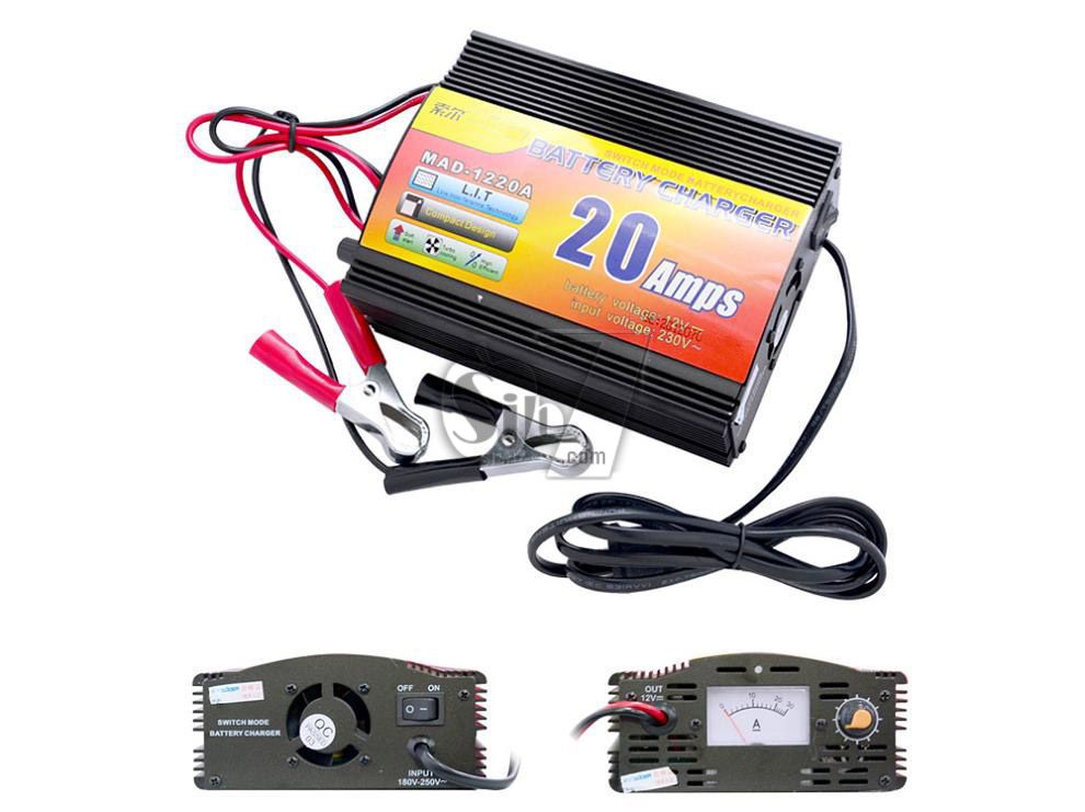 شارژر باتری 12V 20A - تصویر 3