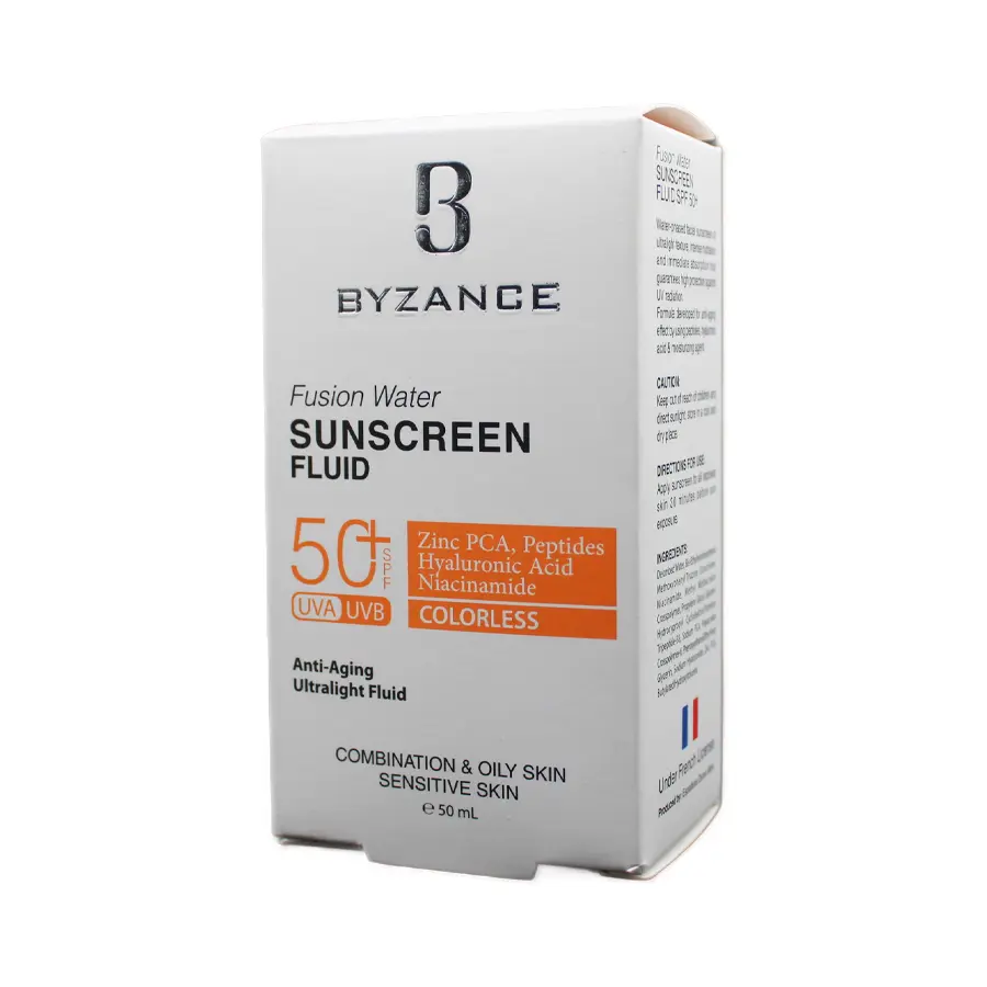 کرم ضد آفتاب برند byzance مدل tinted sunscreen fluid - تصویر 2