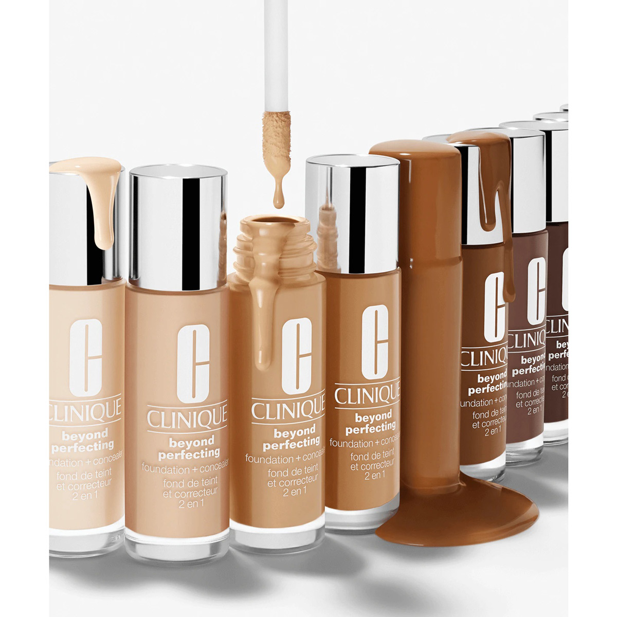 کرم پودر پوشاننده Clinique مدل Beyond Perfecting - تصویر 2
